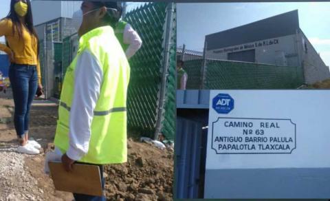 Inspeccionan a fábrica dedicada a la harina de pescado en Papalotla imagen 1