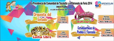 Hoy gran inauguración de la Feria en Tecolotla, Apetatitlán