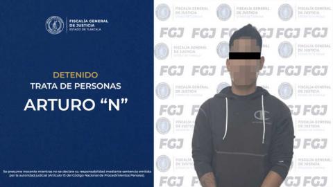 FGJE y SSPC detienen a presunto responsable de trata de personas