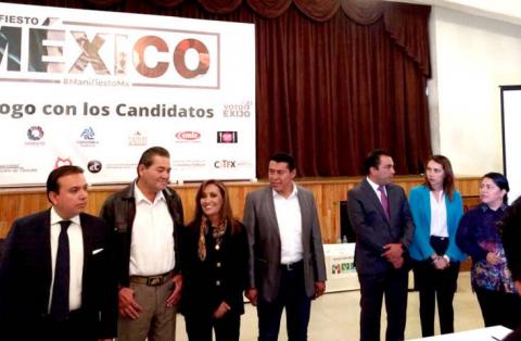 Candidatos panistas desairan a la COPARMEX; priístas nerviosos
