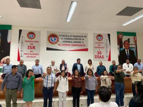 Comité nacional de la CTM respalda a trabajadores de la UPTX imagen 1