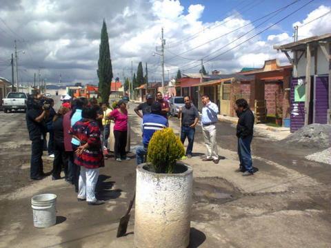Calpulalpan: Realizan jornada de Mejoramiento Urbano en “Fraccionamiento Federados” imagen 5