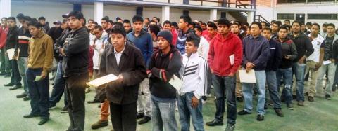 Realizan en Tlaltelulco sorteo para el Servicio Militar Nacional clase 1996 imagen 5