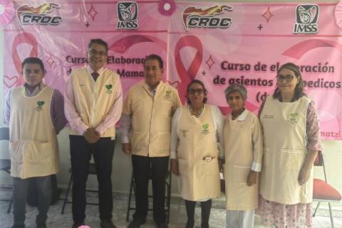 Voluntariado del IMSS clausuró Taller de Prótesis en la CROC del estado de Tlaxcala imagen 1