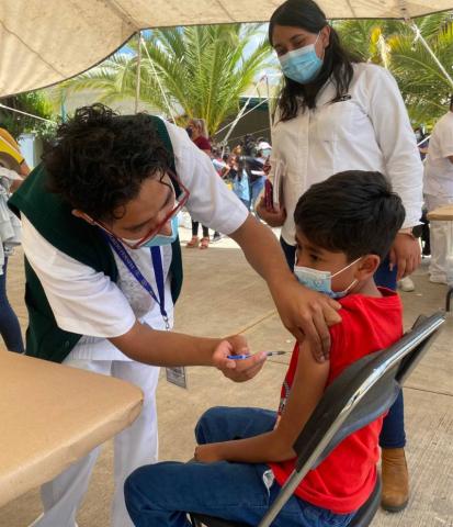 Aplicó IMSS Tlaxcala 9 mil 440 de primera dosis contra COVID-19 a menores entre 5 a 11 años de edad, en Apizaco imagen 2