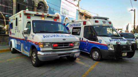 Entrega Polvo Rea segunda ambulancia equipada al SUAPH de Tlaltelulco imagen 6