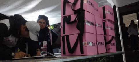 Reciben consejos distritales 100% de paquetes electorales a las 01:15 hrs. de este Lunes imagen 2