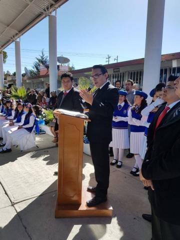 Se gradúa un centenar de jóvenes de la Telesecundaria de Hueyotlipan imagen 3