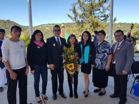 Se gradúa un centenar de jóvenes de la Telesecundaria de Hueyotlipan imagen 1