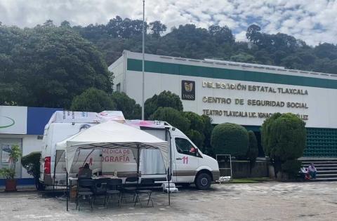Durante octubre IMSS Tlaxcala dará servicio en sus clínicas, con mastógrafo móvil imagen 1
