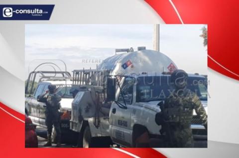 Golpe al huachigas, logran desmantelar una bodega en donde escondían pipas