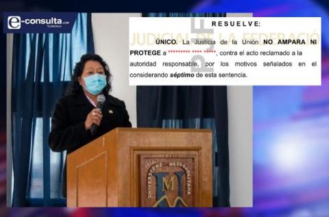 Autonombrada rectora de la UMT le niegan amparo y tendrá que rendir cuentas