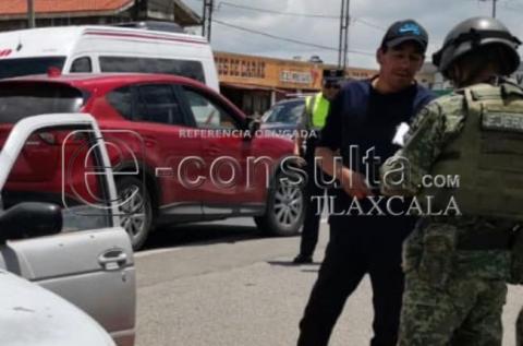 Se 3stampa la Guardia Nacional contra un particular en Calpulalpan