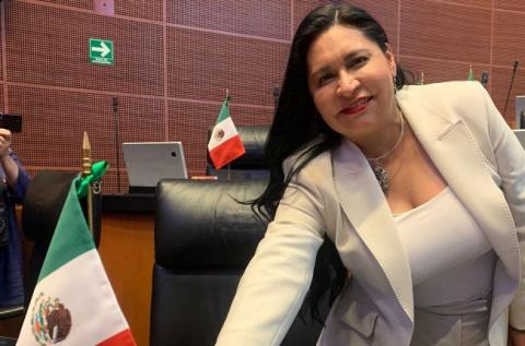 Ana Lilia Rivera hace historia nuevamente al ser la primera mujer que presidirá la Comisión de Defensa Nacional en el Senado