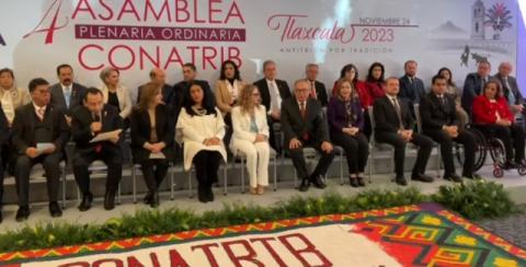 Gobernadora conmina a tribunales fortalecer impartición de justicia