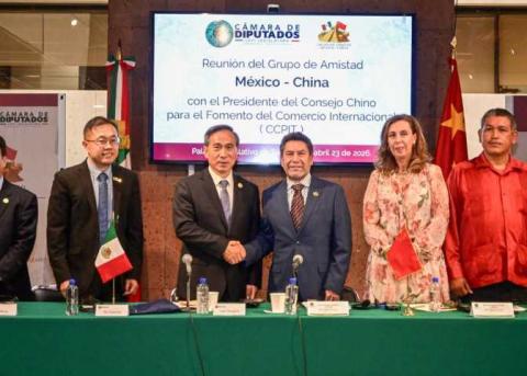 Preside Ray Vázquez Conchas reunión del Grupo de Amistad México -China imagen 3