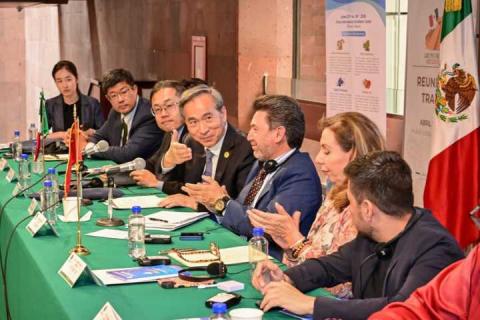 Preside Ray Vázquez Conchas reunión del Grupo de Amistad México -China imagen 9