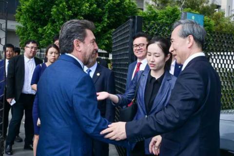 Preside Ray Vázquez Conchas reunión del Grupo de Amistad México -China imagen 5