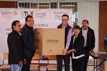 Entregan en Huamantla filtros microbiológicos para purificar agua imagen 1