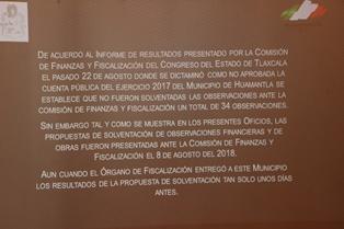 Demostrare que no existen anomalías financieras en Huamantla imagen 4