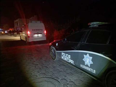 Resguarda policía municipal de Huamantla zona donde fue localizada una persona suspendida imagen 2
