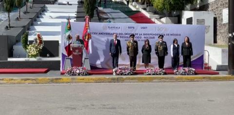 Homero Meneses llama a defender la independencia con justicia e igualdad en Tlaxcala