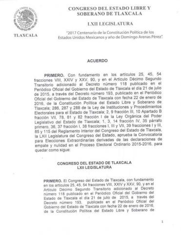 Convocatoria a elecciones extraordinarias a presidencias de comunidad imagen 3