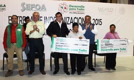 Entregan indemnizaciones a productores de Huamantla imagen 2