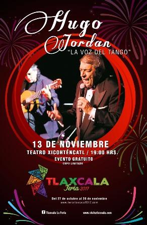 Se presentará mañana lunes Hugo Jordán en la Feria de Tlaxcala