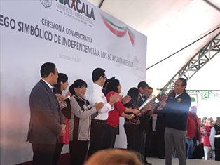 Recibió Ixtenco Fuego Simbólico de Independencia imagen 3