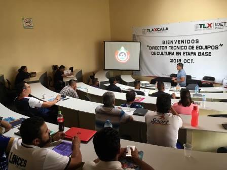 Inicia IDET con curso de Capacitación para entrenadores de futbol