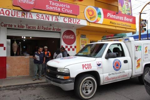 Protección Civil de Chiautempan verifica medidas de seguridad en Comercio Informal imagen 1