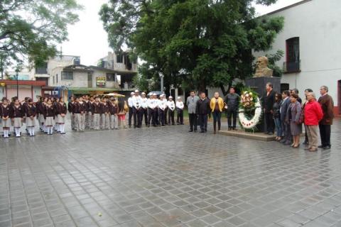 Homenaje al famoso pintor Chiautempense José Agustín Arrieta imagen 1