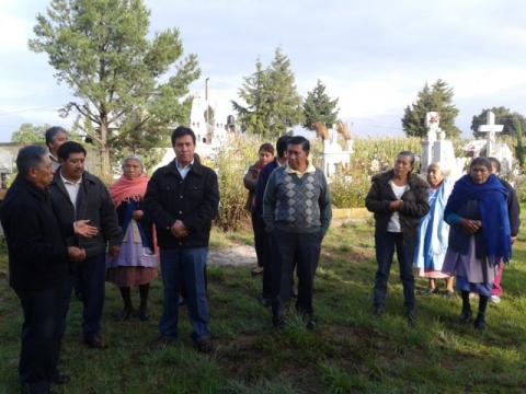 Alcalde de Chiautempan en gira de trabajo por Cuahuixmatlac imagen 1