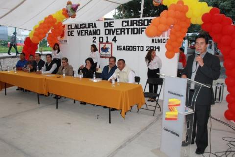 Emotiva clausura de los cursos de verano "DivertiDIF" Chiautempan imagen 2