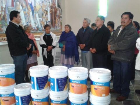 Alcalde de Chiautempan en gira de trabajo por Cuahuixmatlac imagen 3