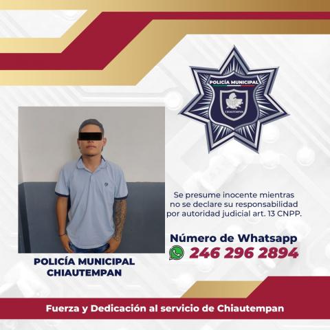 Detiene Policía de Chiautempan a sujetos por cohecho y cobro extrajudicial ilegal; dos son Colombianos imagen 3