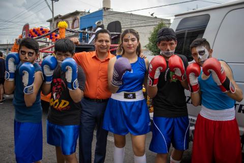 “Fire Sports”, presente en el espectacular desfile de "Tlaxcala, la Feria de Ferias 2023". imagen 2