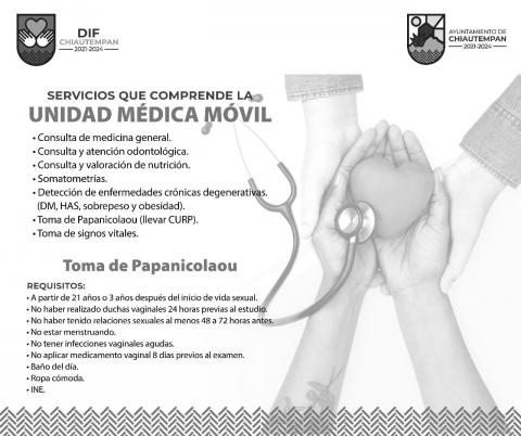 El Ayuntamiento de Chiautempan invita a jornada de salud en San Rafael Tepatlaxco imagen 2