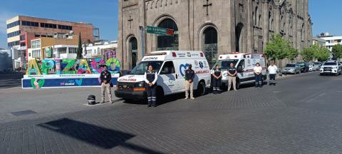 Realiza Protección Civil Apizaco recorridos y acompañamiento en las actividades de Semana Santa imagen 3