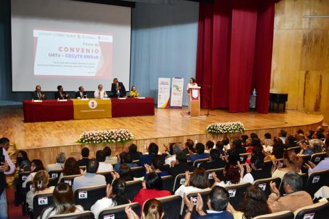 Firman convenio SEPE, UATX y CECYTE-EMSAD a favor de la inclusión social y educativa imagen 2