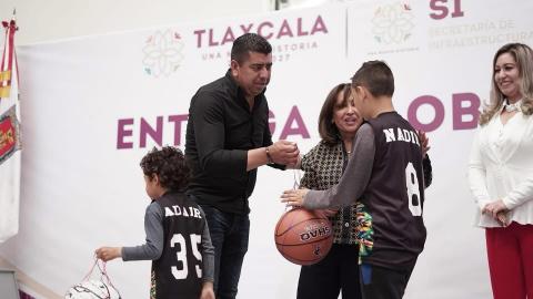 Nuevo Polideportivo de Lázaro Cárdenas es el resultado de la sinergia entre el Congreso y el Gobierno Estatal: Dip. Jaciel González