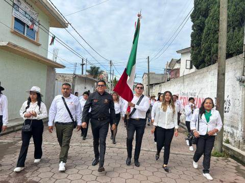 Da inicio a las Fiestas Patrias con la colocación del Bando Solemne