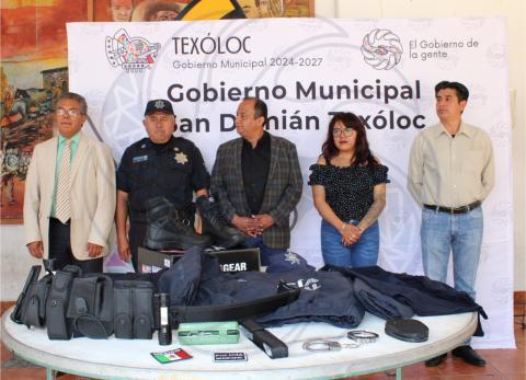 En Texóloc se mejora las condiciones para garantizar la seguridad