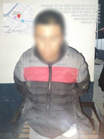Recuperan vehículo con reporte de robo en Huamantla imagen 1