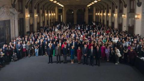 En Palacio Nacional, Ana Lilia Rivera cierra filas con la presidenta Claudia Sheinbaum imagen 2