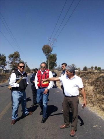 Falsa alarma supuesta explosión, fue incendio de pastizal: Protección Civil