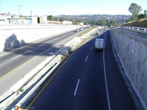 Aparatoso choque sobre la carretera Tlaxcala - Apizaco