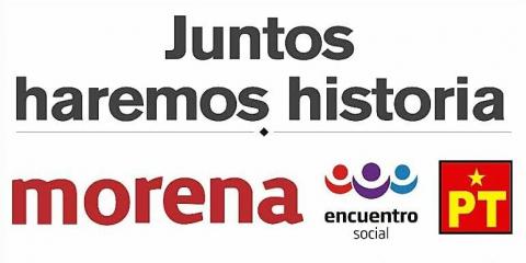 Se dan tregua en la coalición Juntos Haremos Historia; confirman cambios