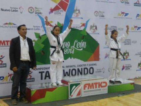 Logra Montserrat Cruz plata para Tlaxcala en torneo selectivo nacional de TKD